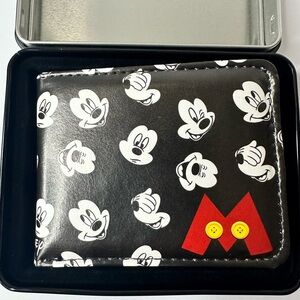 Mickey Mouse‎ Black Wallet